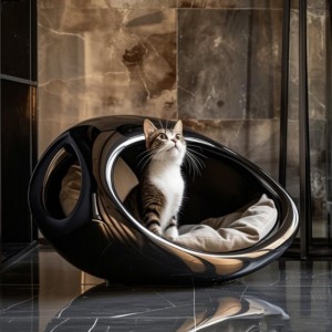 Black Cat Bed