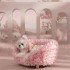 Halinfer Petal Elevated Cat Sofa Bed, Pink, Medium Halinfer Petal Elevated Cat Sofa Bed, Pink, Medium