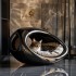 Black Cat Bed